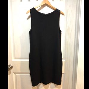 St. John Basics Black Knit Sleeveless Dress